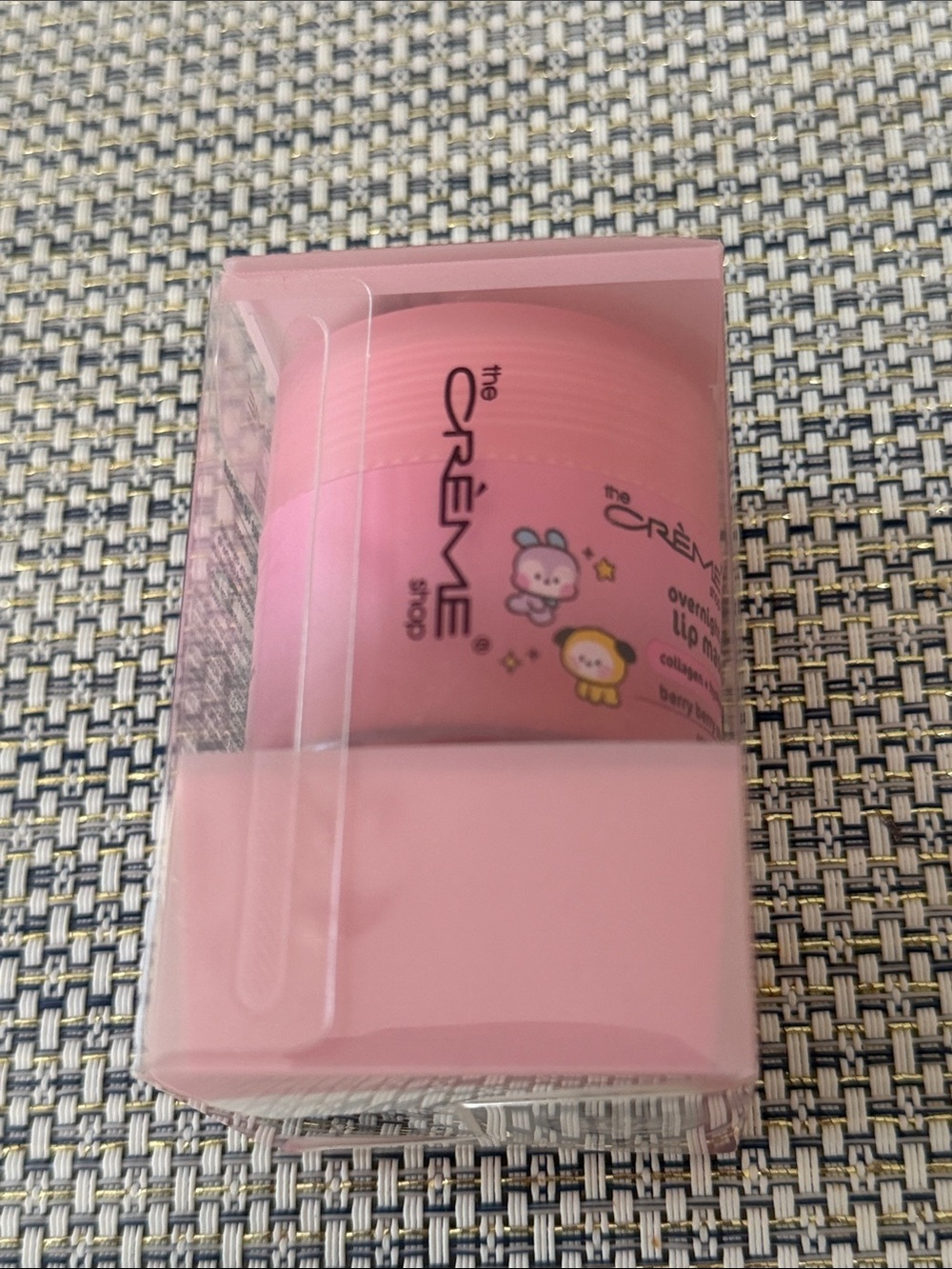 The Creme Shop Overnight Glaze Lip Masque - Berry Berry Strawberry - Picture 6 of 6